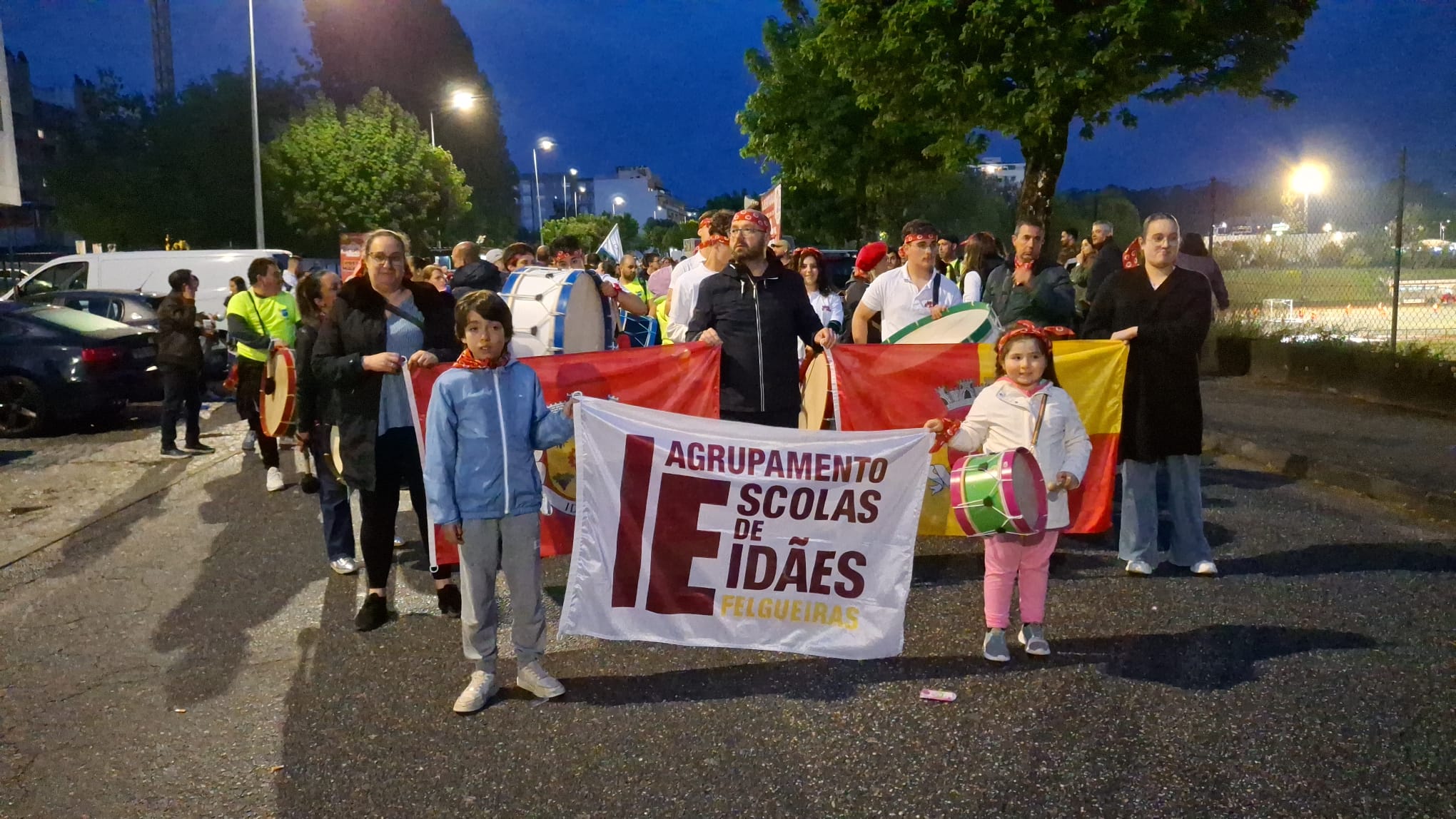 Agrupamento de Escolas de Idães e Junta de Freguesias de Idães juntos no evento